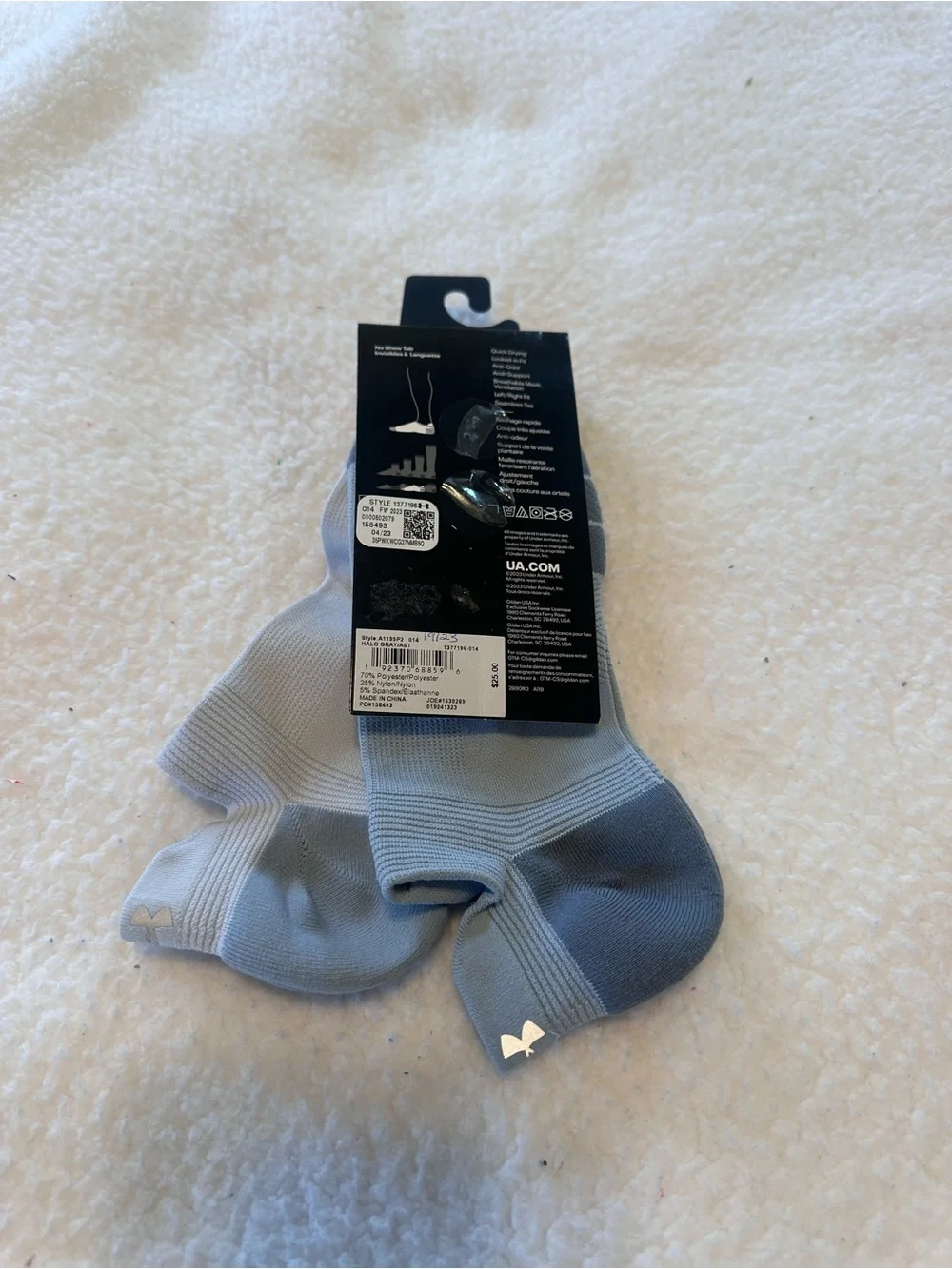 Under Armour Men's ISO-Chill Golf Socks - Picture 2 of 8